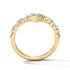 Thumbnail Image 3 of 1/2 CT. T.W. Shield-Shaped Lab-Grown Diamond Anniversary Band in 14K Gold (F/VS2)