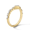 Thumbnail Image 5 of 1/2 CT. T.W. Shield-Shaped Lab-Grown Diamond Anniversary Band in 14K Gold (F/VS2)