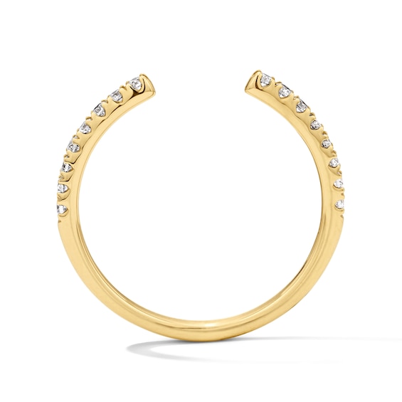 1/5 CT. T.w. Lab-Grown Diamond Open Anniversary Band in 14K Gold (F/Vs2)