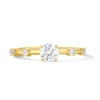 Thumbnail Image 1 of Modern Reflection 1/2 CT. T.W. Lab-Grown Diamond Engagement Ring in 10K Gold (F/VS2)