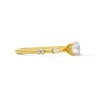 Thumbnail Image 4 of Modern Reflection 1/2 CT. T.W. Lab-Grown Diamond Engagement Ring in 10K Gold (F/VS2)