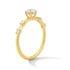 Thumbnail Image 5 of Modern Reflection 1/2 CT. T.W. Lab-Grown Diamond Engagement Ring in 10K Gold (F/VS2)