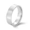 Thumbnail Image 2 of 6.0mm Pipe-Cut Wedding Band in Sterling Silver