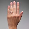 Thumbnail Image 2 of 1-1/3 CT.T.W. Step-Cut Pear-Shaped Certified Lab-Grown Diamond Engagement Ring in 14K Gold (F/VS2)