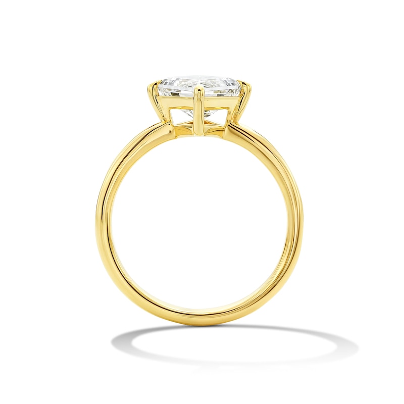 Main Image 2 of 2-1/3 CT. T.W. Lozenge-Cut Certified Lab-Grown Diamond Engagement Ring in 14K Gold (F/VS2)