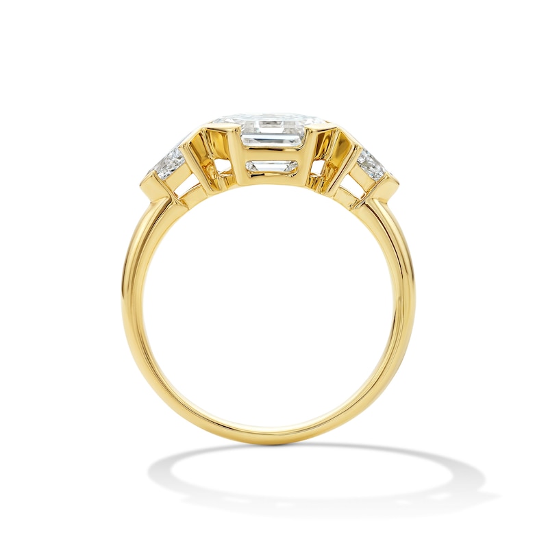 Main Image 3 of 2-3/8 CT. T.W. Hexagon and Kite-Shaped Certified Lab-Grown Diamond Engagement Ring in 14K Gold (F/VS2)