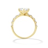 Thumbnail Image 3 of 2-1/4 CT. T.W. Hexagon-Cut Certified Lab-Grown Diamond Engagement Ring in 14K Gold (F/VS2)