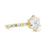 Thumbnail Image 4 of 2-1/4 CT. T.W. Hexagon-Cut Certified Lab-Grown Diamond Engagement Ring in 14K Gold (F/VS2)