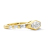 Thumbnail Image 4 of 1-3/8 CT. T.W. Elongated Hexagon-Cut Certified Lab-Grown Diamond Engagement Ring in 14K Gold (F/VS2)