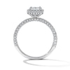 Thumbnail Image 3 of Grand Firework 1-1/2 CT. T.W. Princess-Cut Certified Lab-Grown Diamond Frame Engagement Ring in 14K White Gold (F/VS2)