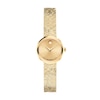 Thumbnail Image 1 of Ladies' Movado Museum Velura Mini Gold-Tone PVD Stainless Steel Watch with Gold-Tone Dial (Model: 0607864)