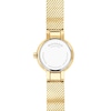 Thumbnail Image 3 of Ladies' Movado Museum Velura Mini Gold-Tone PVD Stainless Steel Watch with Gold-Tone Dial (Model: 0607864)