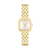 Thumbnail Image 1 of Ladies' Movado Museum Mini Cushion Gold-Tone PVD Stainless Steel Watch with Champagne Dial (Model: 0608095)