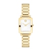 Thumbnail Image 1 of Ladies' Movado Bold® Evolution 2.0 Mini Gold-Tone IP Stainless Steel Watch with White Dial (Model: 3601328)
