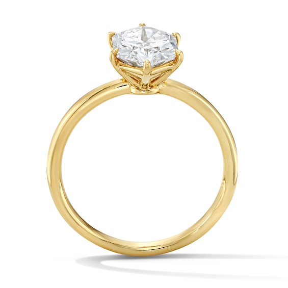 2 CT. T.w. Duchess Marquise-Cut Certified Lab-Grown Diamond Solitaire Engagement Ring in 14K Gold (F/Vs2)