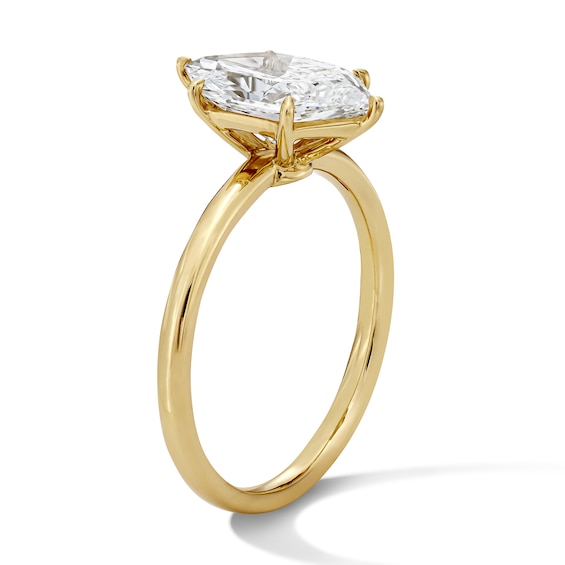2 CT. T.w. Duchess Marquise-Cut Certified Lab-Grown Diamond Solitaire Engagement Ring in 14K Gold (F/Vs2)