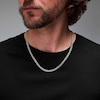 Thumbnail Image 2 of 4.95mm Oxidized Miami Cuban Curb Chain Necklace in Solid Sterling Silver - 22"