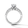 Thumbnail Image 3 of Classic Harmony 1-3/4 CT. T.W. Oval Certified Diamond Engagement Ring in 14K White Gold (G/I1, H/I1)