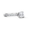 Thumbnail Image 4 of Classic Heirloom 1-1/4 CT. T.W. Certified Diamond Ring in 14K White Gold (G/I1, H/I1)