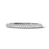 Thumbnail Image 1 of 5/8 CT. T.W. Lab-Grown Diamond Pavé Anniversary Band in 14K White Gold (F/VS2)