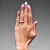 Thumbnail Image 2 of 5/8 CT. T.W. Lab-Grown Diamond Pavé Anniversary Band in 14K White Gold (F/VS2)
