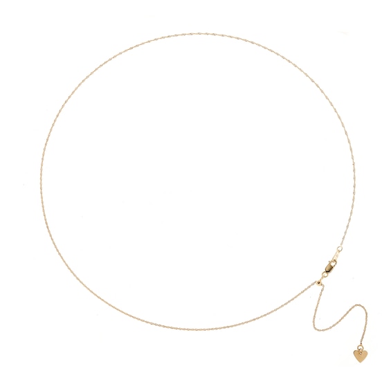 1.0mm Singapore Chain Necklace in Solid 10K Gold - 22"