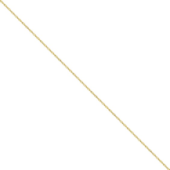 1.0mm Singapore Chain Necklace in Solid 10K Gold - 22"