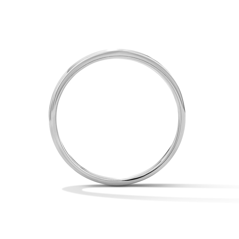 Main Image 3 of 1/4 CT. T.W. Lab-Grown Diamond Channel Anniversary Band in 14K White Gold (F/VS2)