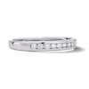 Thumbnail Image 4 of 1/4 CT. T.W. Lab-Grown Diamond Channel Anniversary Band in 14K White Gold (F/VS2)