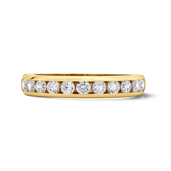 1/2 CT. T.w. Lab-Grown Diamond Channel Anniversary Band in 14K Gold (F/Vs2)