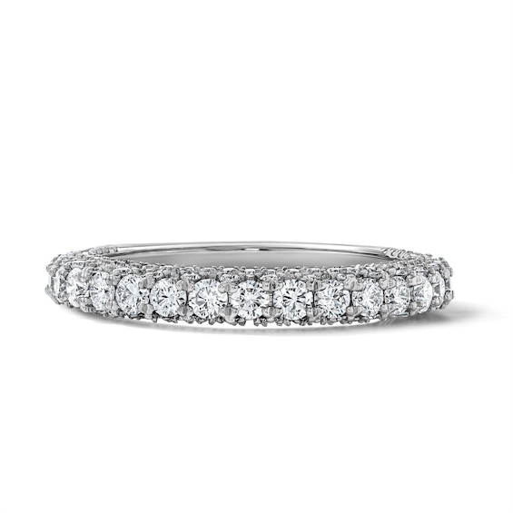 Vera Wang Love Collection 1-1/6 CT. T.w. Lab-Grown Diamond Wedding Band in Platinum (F/Vs2)