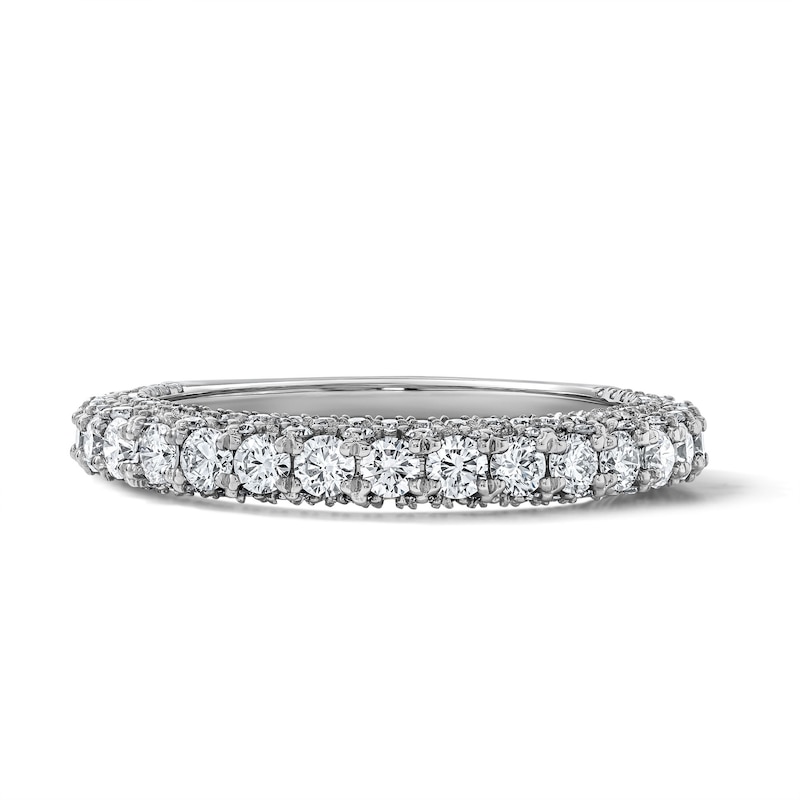 Main Image 1 of Vera Wang Love Collection 1-1/6 CT. T.W. Lab-Grown Diamond Wedding Band in Platinum (F/VS2)