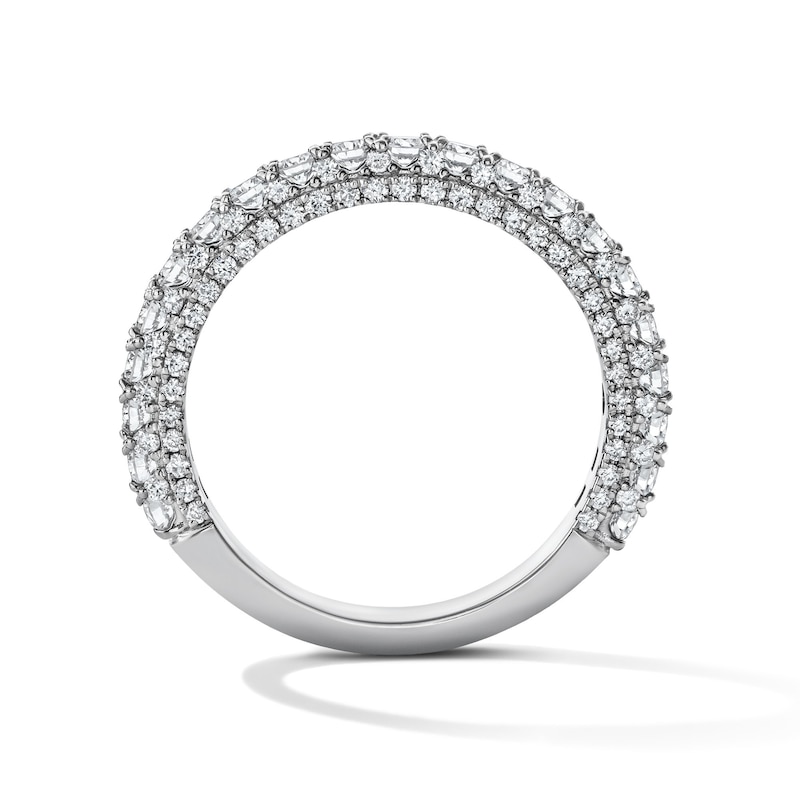 Main Image 3 of Vera Wang Love Collection 1-1/6 CT. T.W. Lab-Grown Diamond Wedding Band in Platinum (F/VS2)