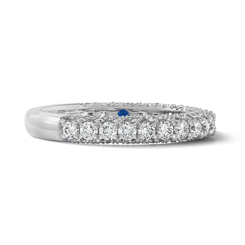 Main Image 4 of Vera Wang Love Collection 1-1/6 CT. T.W. Lab-Grown Diamond Wedding Band in Platinum (F/VS2)