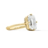 Thumbnail Image 4 of 3-1/8 CT. T.W. Modified Cushion-Cut Certified Lab-Grown Diamond Solitaire Engagement Ring in 14K Yellow Gold (F/VS2)