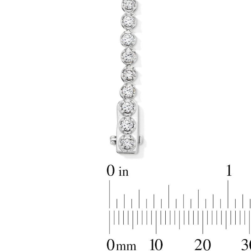 Main Image 3 of 3 CT. T.W. Diamond Tennis Bracelet in 10K White Gold - 7.0"