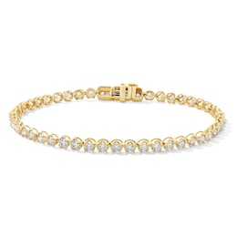 3 CT. T.W. Diamond Tennis Bracelet in 10K Gold - 7"