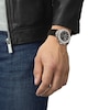 Thumbnail Image 5 of Tissot T-Race Chrono Quartz Stainless Steel Watch with Black Dial and Silicone Strap (Model: T1418171705100)