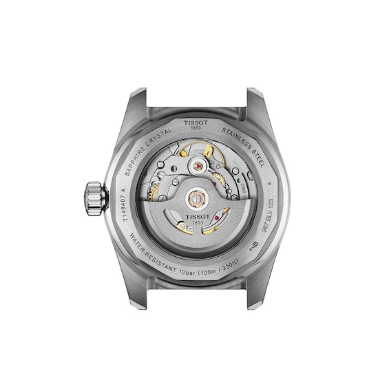 Tissot Pr516 Powermatic Stainless Steel Watch with White Dial (Model: T1494071103100)
