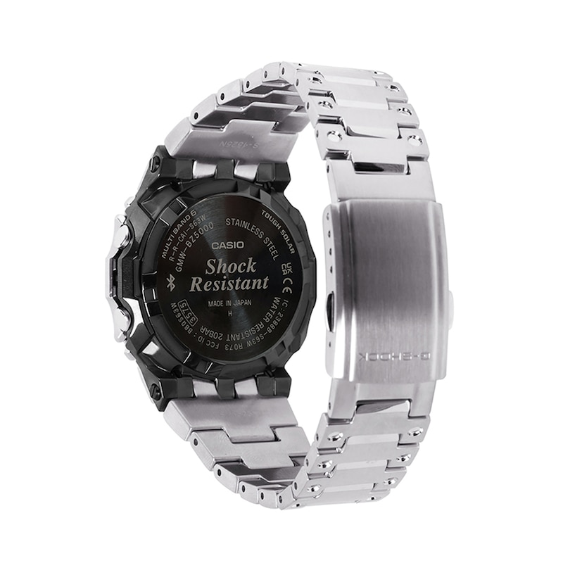 Main Image 2 of Men's Casio G-Shock Full Metal Tough Solar Digital Stainless Steel Watch (Model: GMWBZ5000D-1)