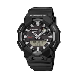Men's Casio G-Shock Analog-Digital Tough Solar Bio-Based Carbon and Resin Watch (Model: GAB010-1A)