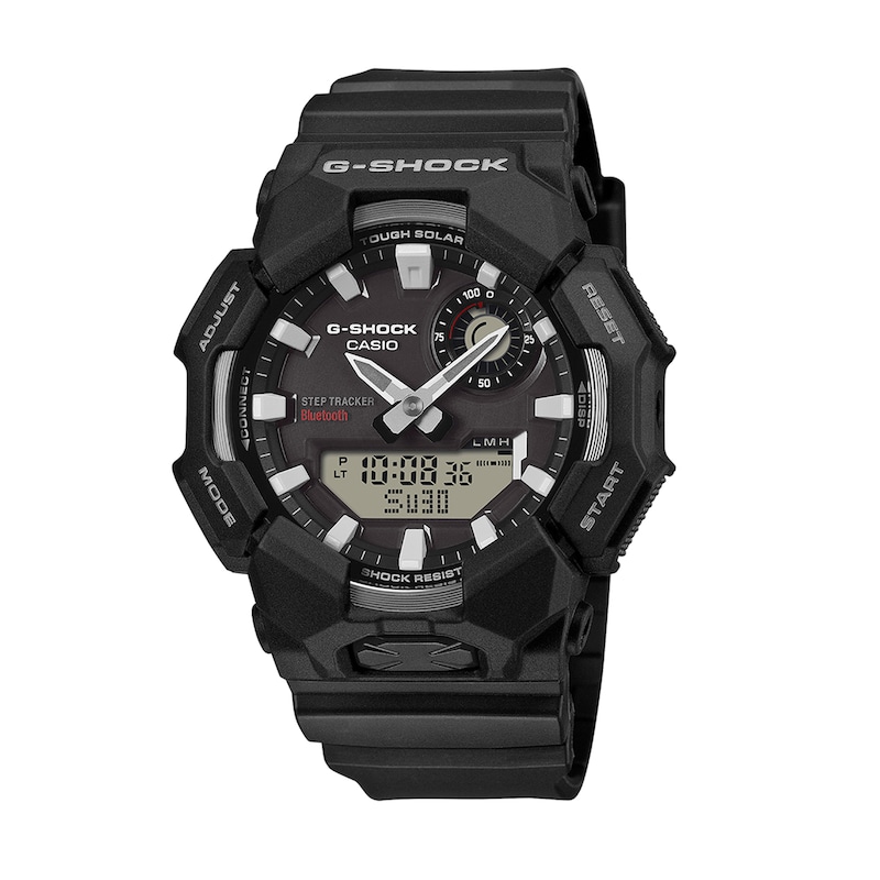 Main Image 1 of Men's Casio G-Shock Analog-Digital Tough Solar Bio-Based Carbon and Resin Watch (Model: GAB010-1A)