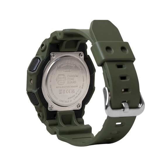 Men's Casio G-Shock Analog-Digital Tough Solar Green Bio-Based Carbon and Resin Watch (Model: Gab010-3A)