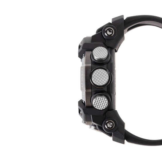 Men's Casio G-Shock Master of G Mudmaster Bio-Based Carbon and Black IP Stainless Steel Watch (Model: Ggb100Xmb-1A)