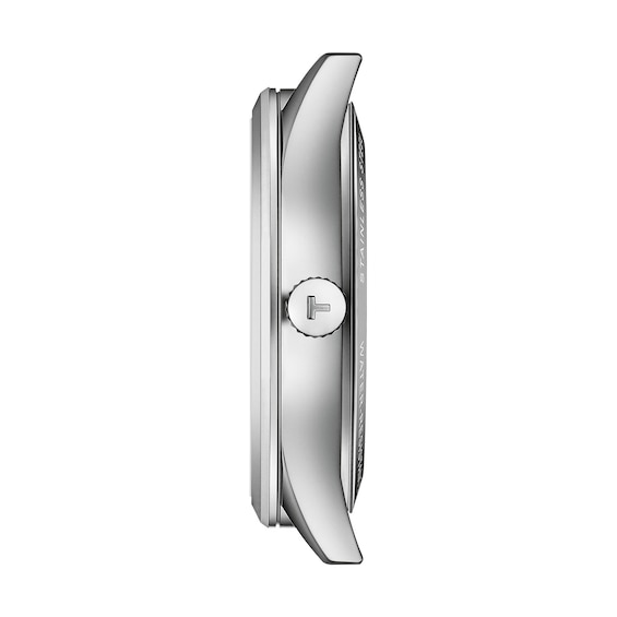 Men's Tissot Classic Dream Automatic Stainless Steel Watch with Silver-Tone Dial (Model: T1584071103100)