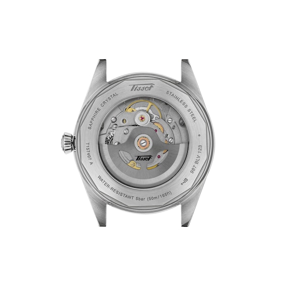 Tissot Visodate Stainless Steel Watch with Blue Dial (Model: T1574071104100)