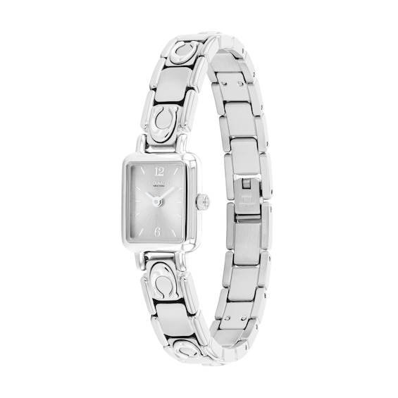 Ladies' Coach Mara Stainless Steel Watch with Silver-Tone Dial (Model: 14504671)