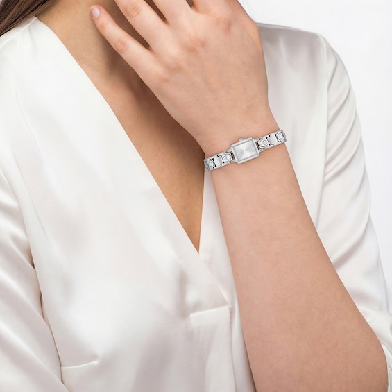 Ladies' Coach Mara Stainless Steel Watch with Silver-Tone Dial (Model: 14504671)