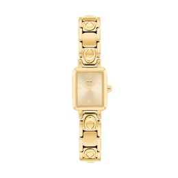 Ladies' Coach Mara Gold-Tone IP Stainless Steel Watch with Gold-Tone Dial (Model: 14504672)