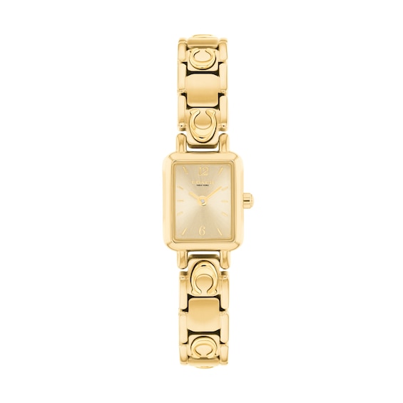 Ladies' Coach Mara Gold-Tone IP Stainless Steel Watch with Gold-Tone Dial (Model